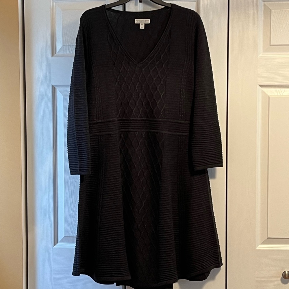 Dana Bachman women’s grey sweater dress - XL
